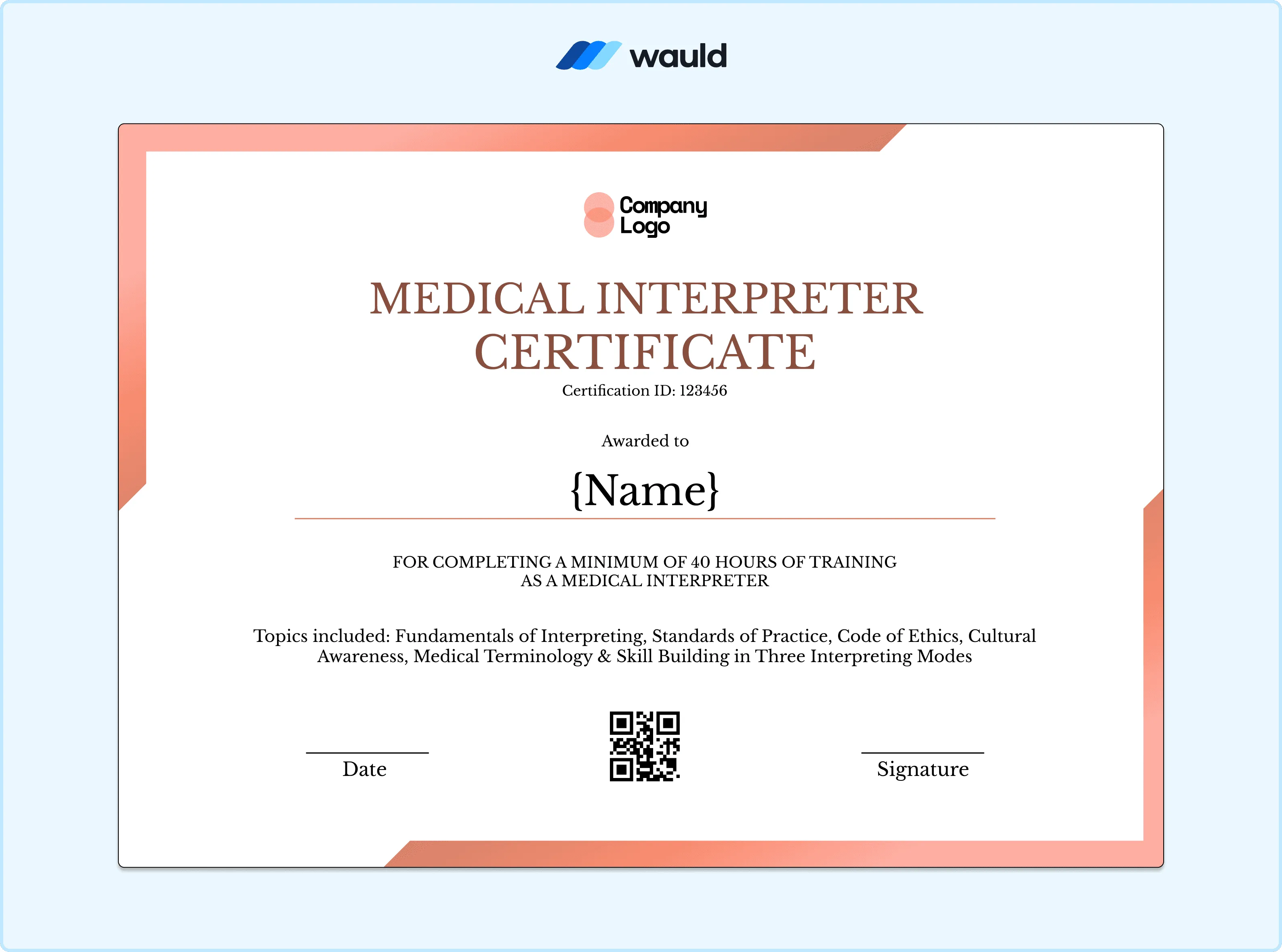 Medical Interpreter Certificate