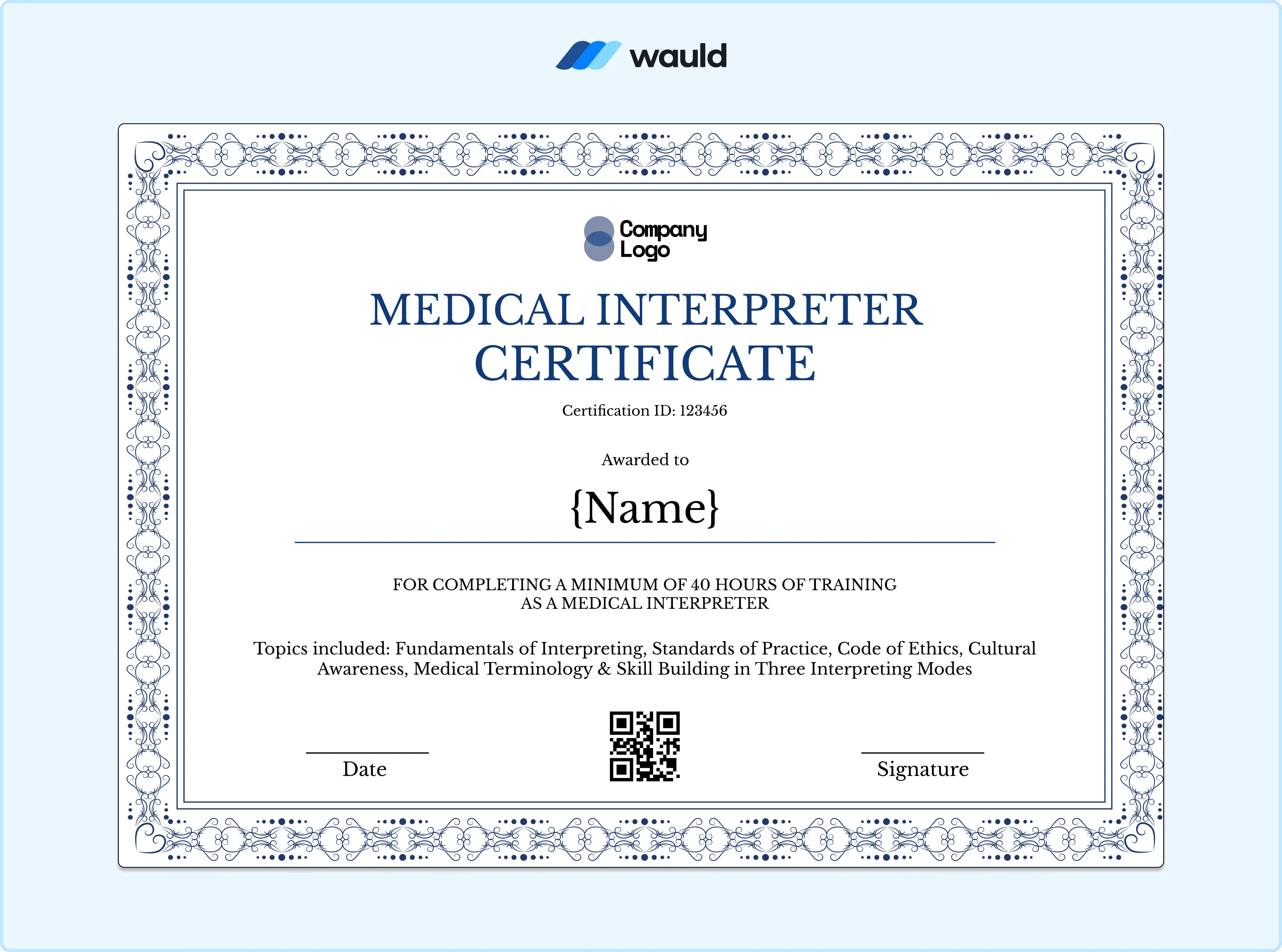 Medical Interpreter Certificate