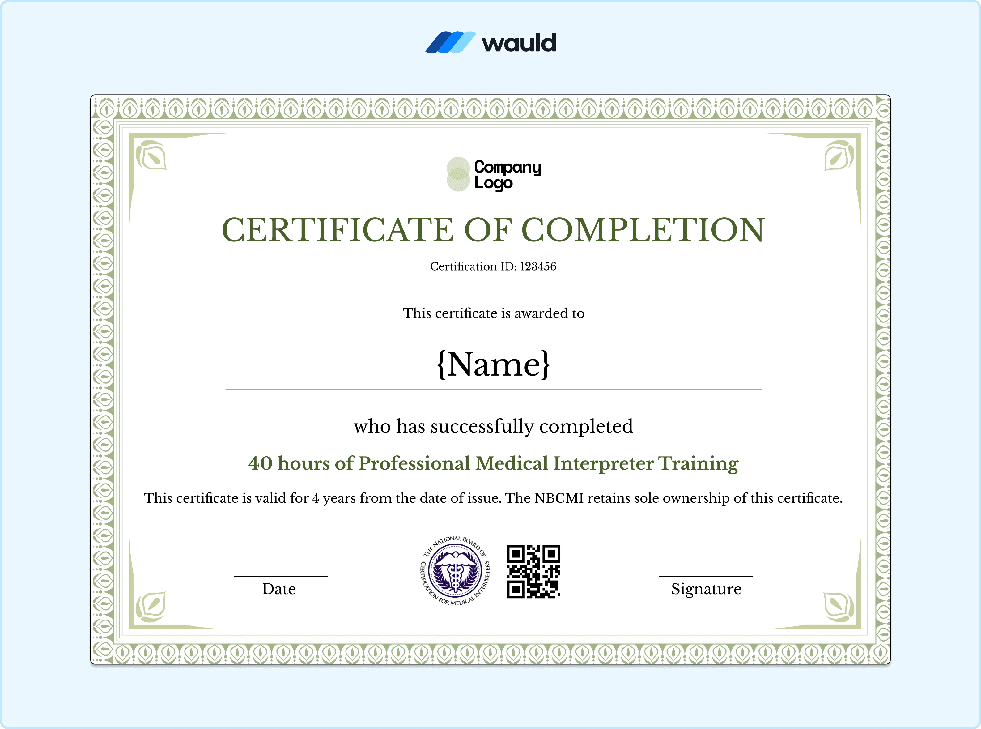 Medical Interpreter Certificate