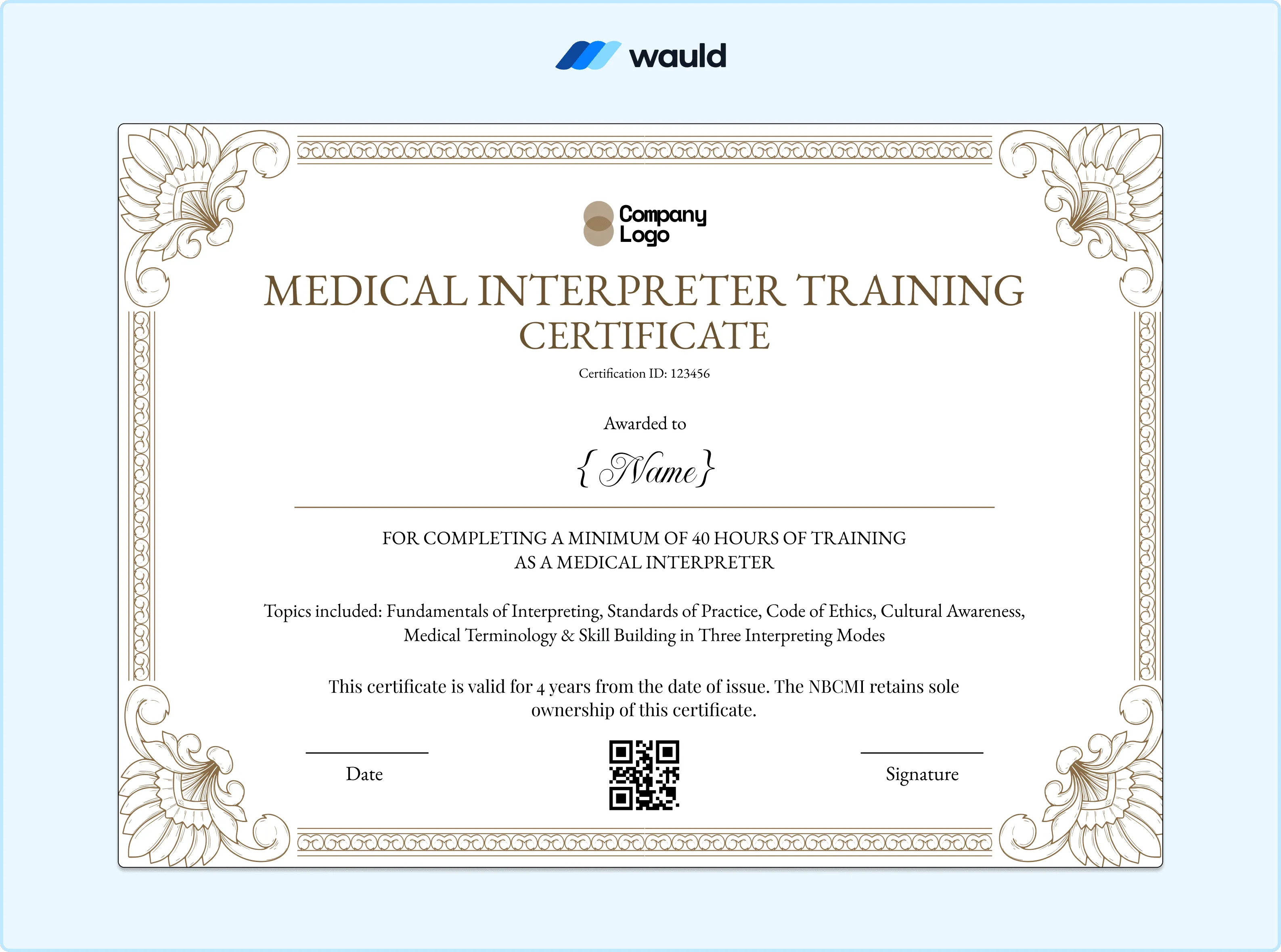 Medical Interpreter Certificate