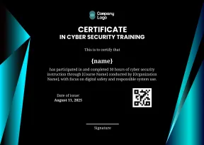 Advanced Cyber Security Operations Certificate