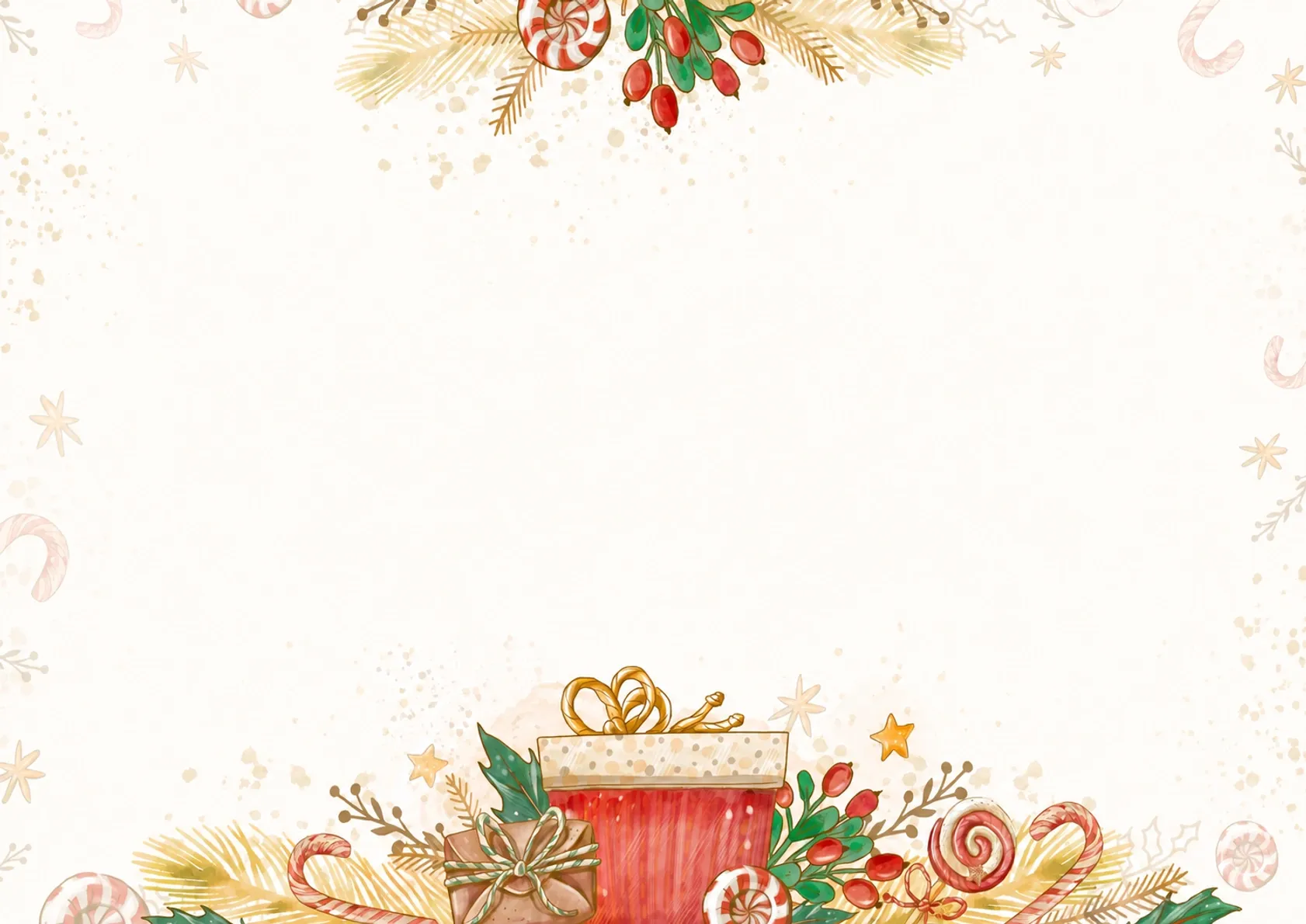 Animated and Joyful Christmas Certificate Template