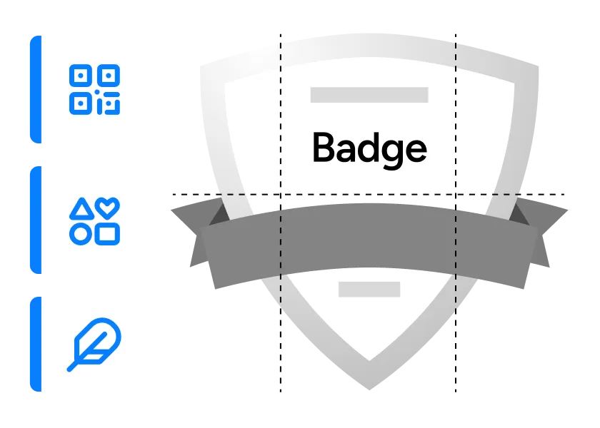 Design badges