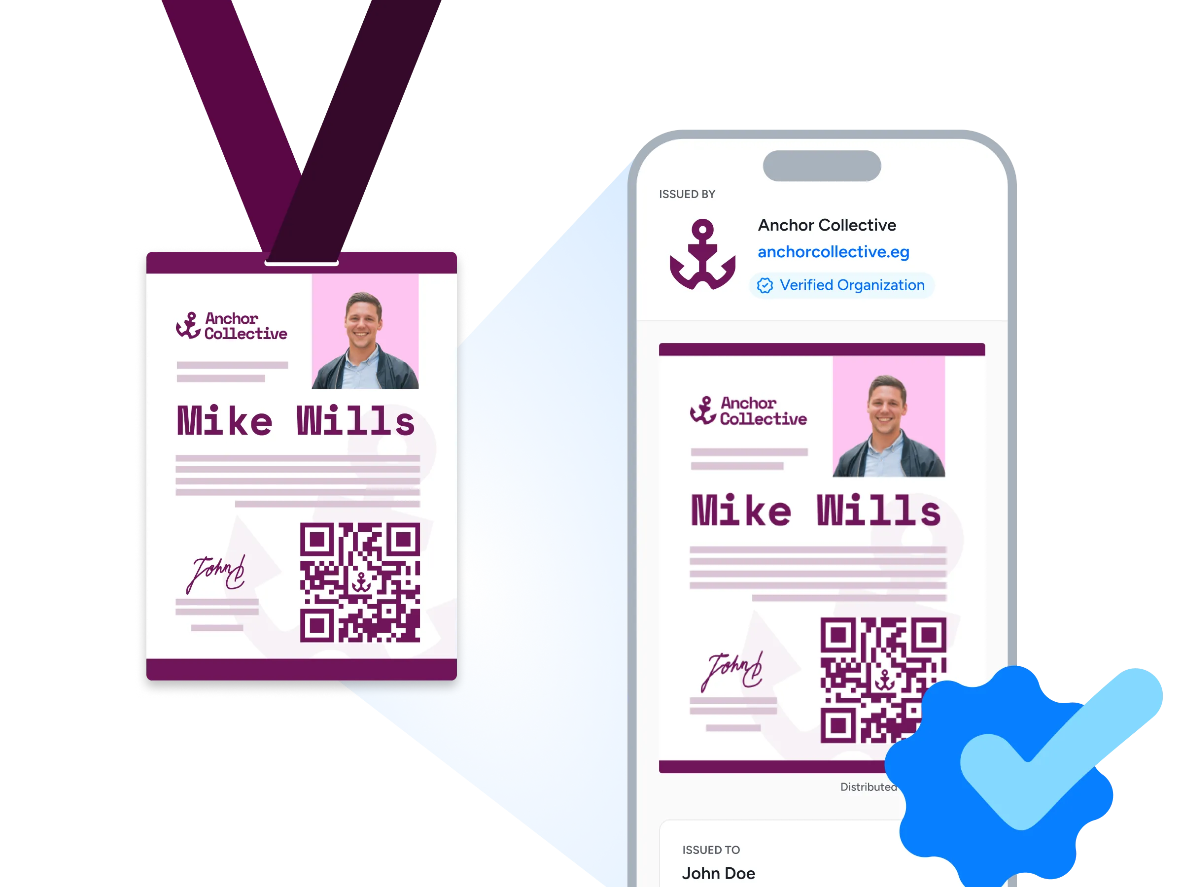 Built-in credential verification