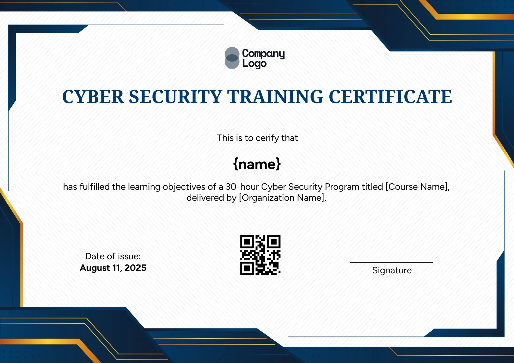 Certified Digital Protection Specialist Certificate