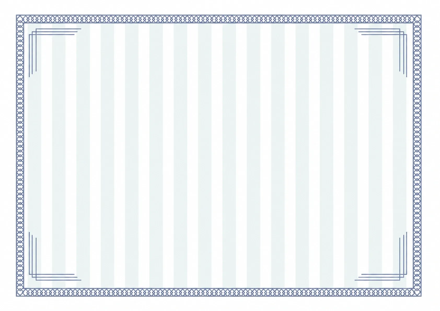 Clean and simple volunteer certificate template