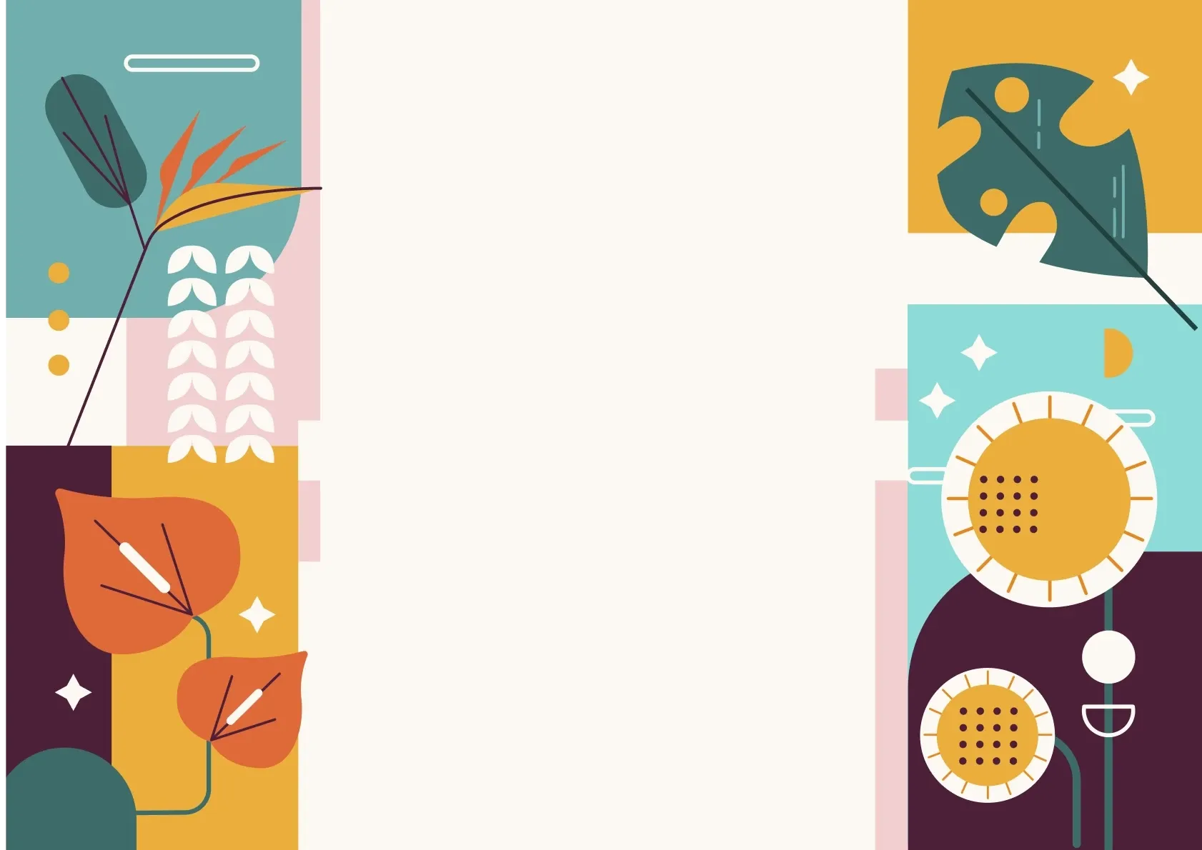 Colorful and animated preschool graduation certificate template