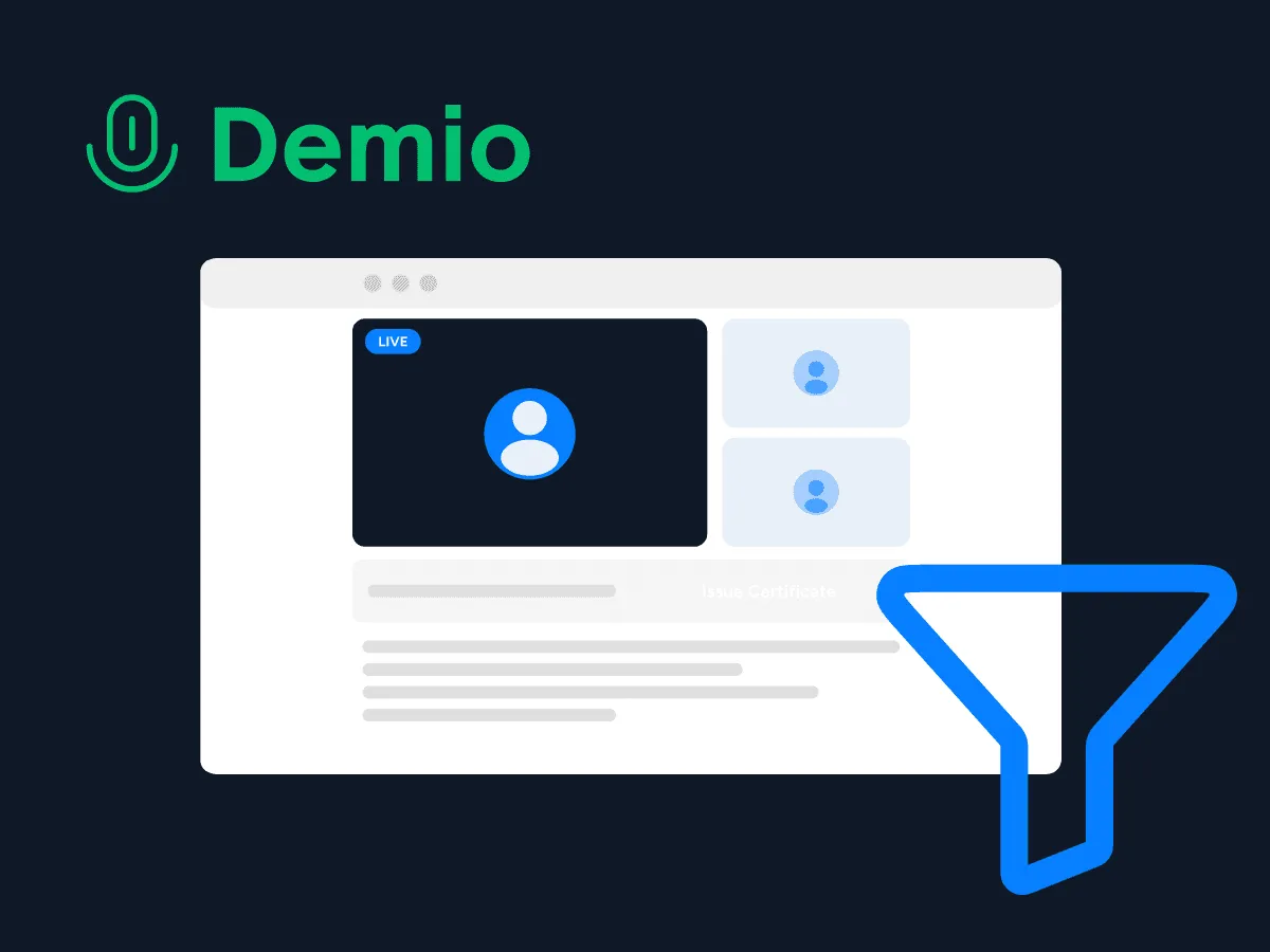 How Can I Issue Post-Webinar Certificates in Demio?
