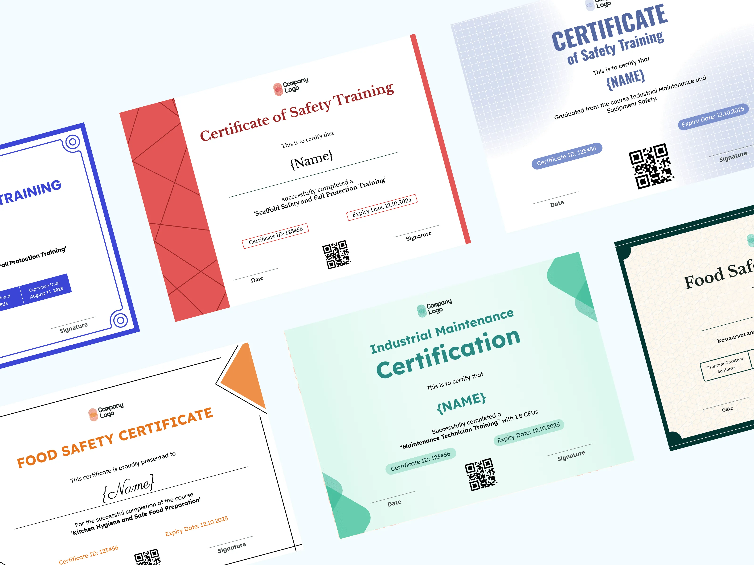 20+ Safety Training Certificate Templates (Free & Editable)