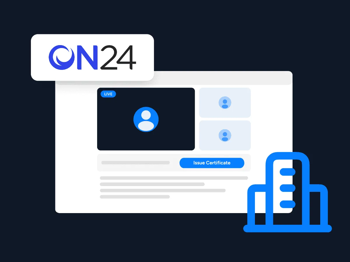ON24: Professional Certification for Webinar and Training