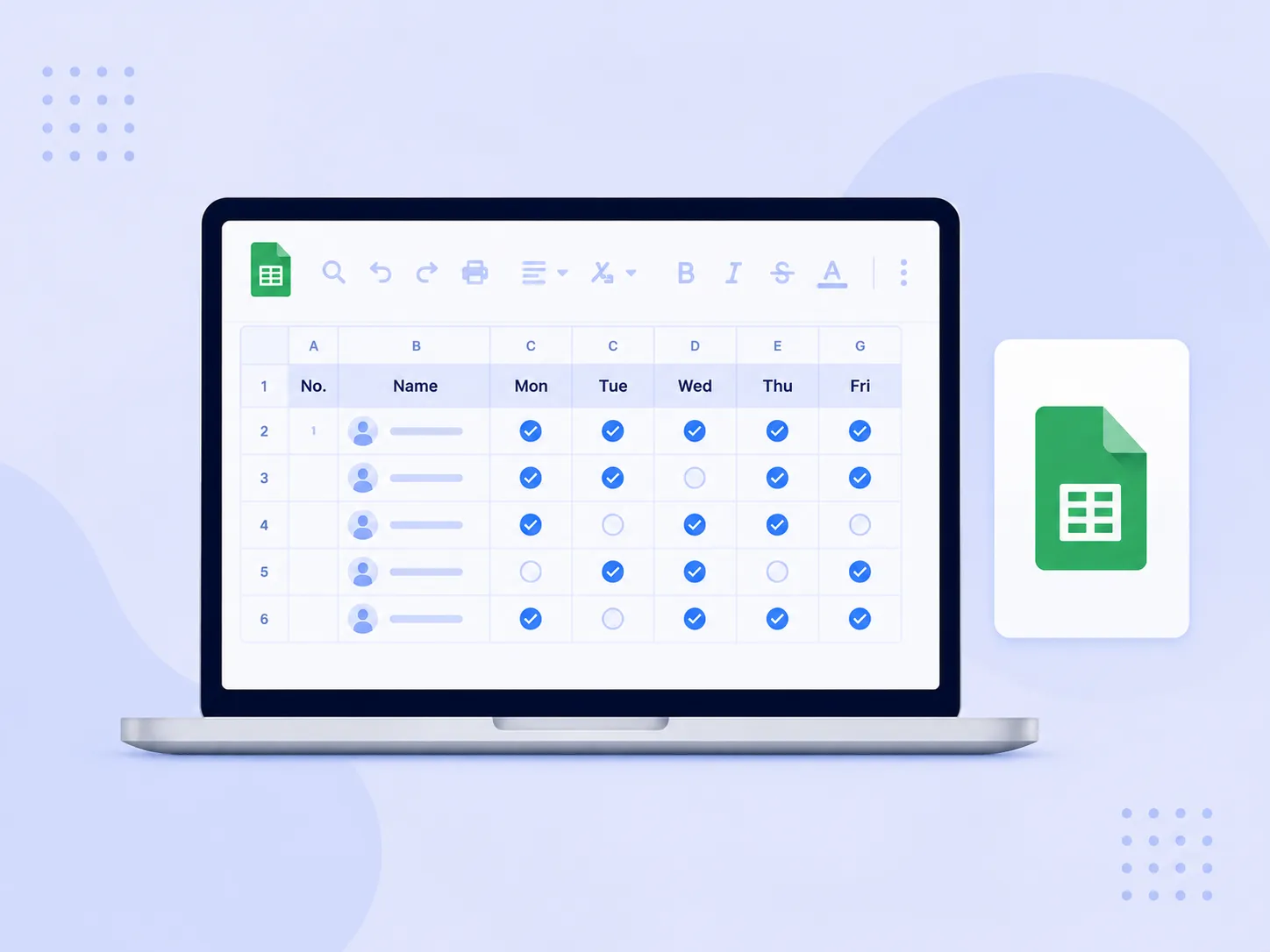 How to Make an Attendance Sheet in Google Sheets