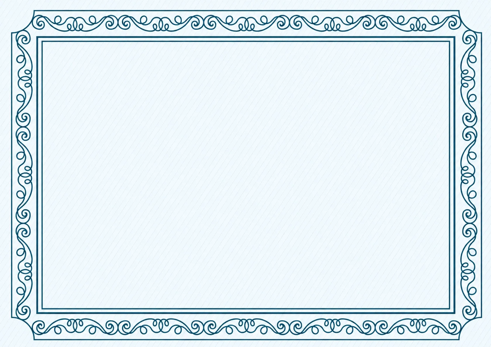 Elegant and simple sports recognition certificate