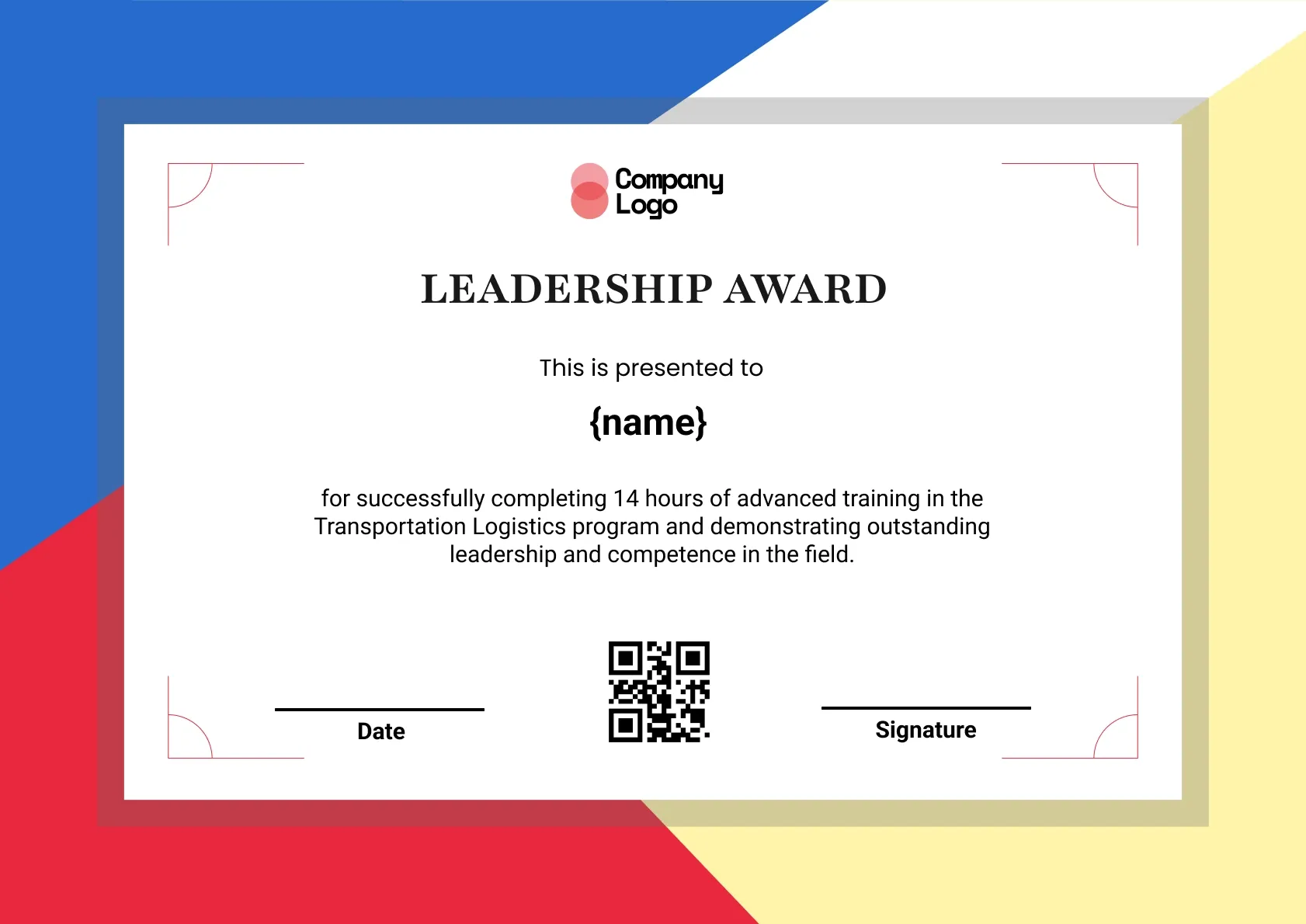 Empowering Leadership Certificate Template