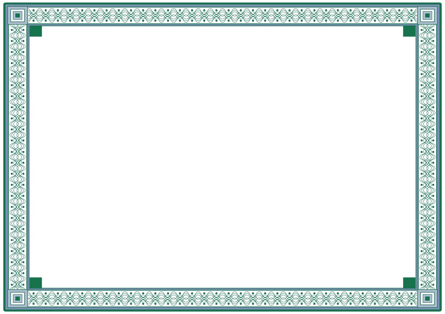 Fresh and professional compliance certificate template