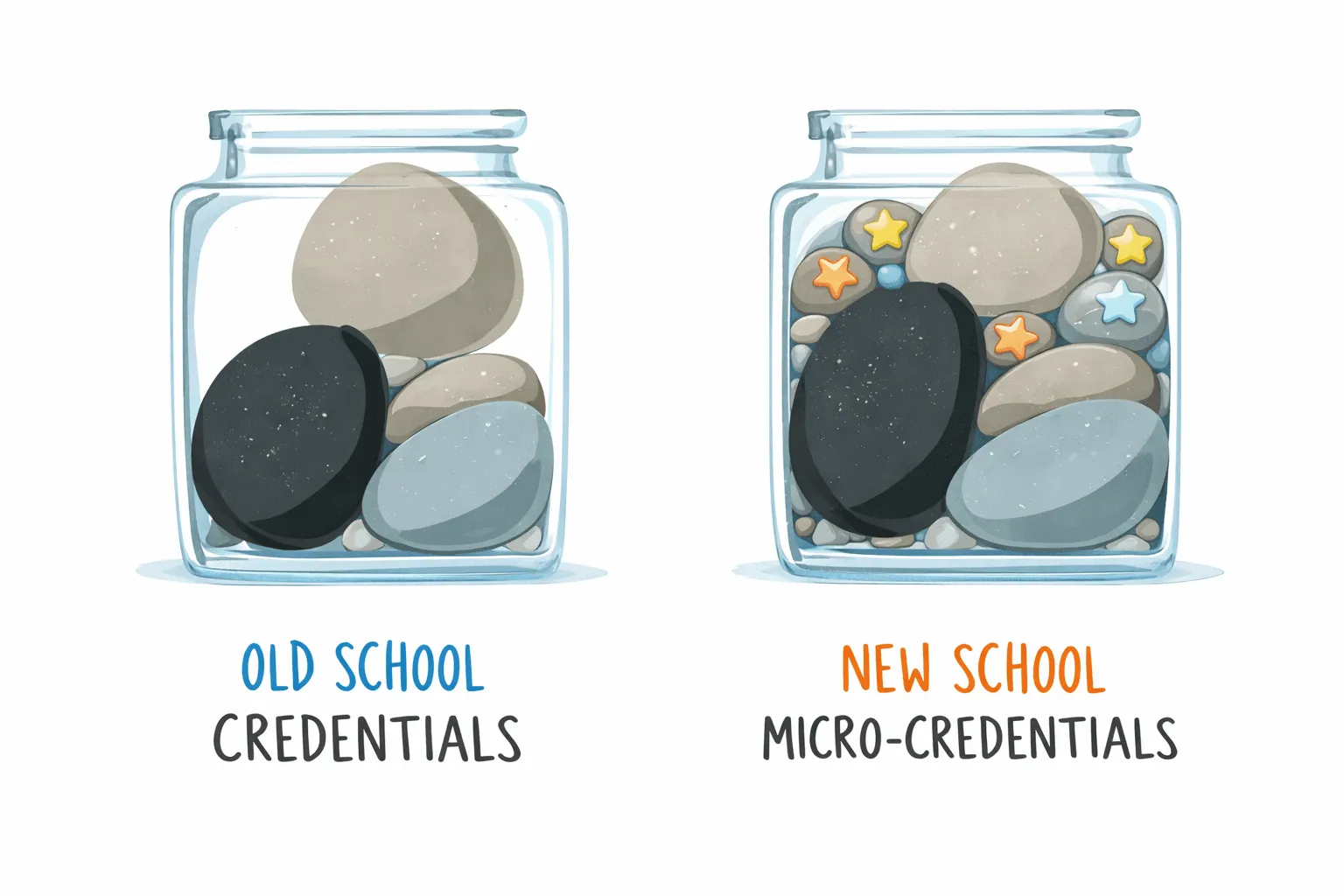 Credentials - old vs new
