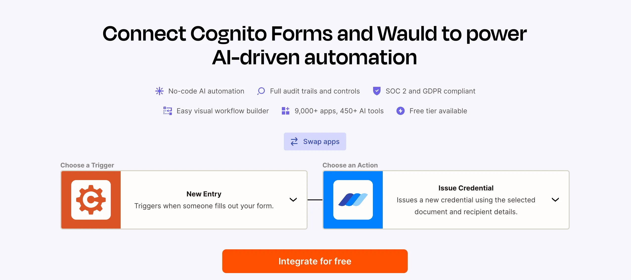 Cognito Forms Document Generator