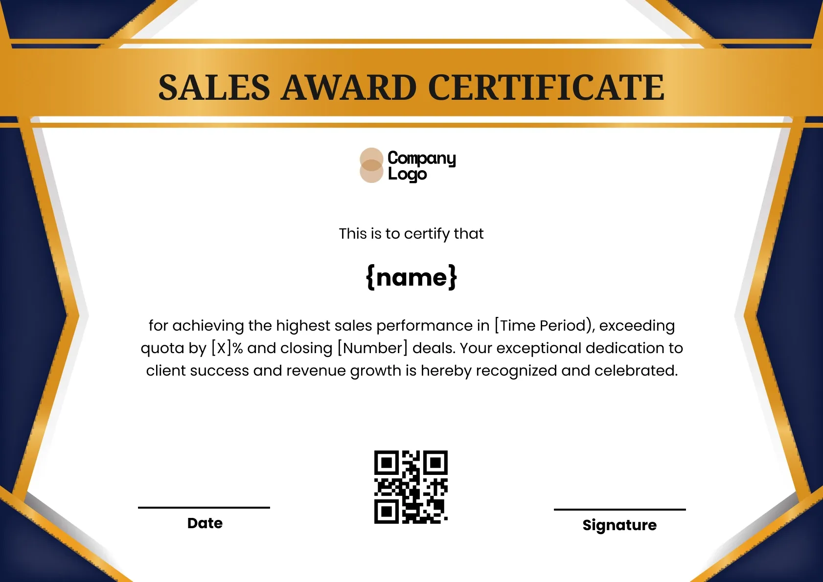Inspiring Sales Leadership Certificate Template