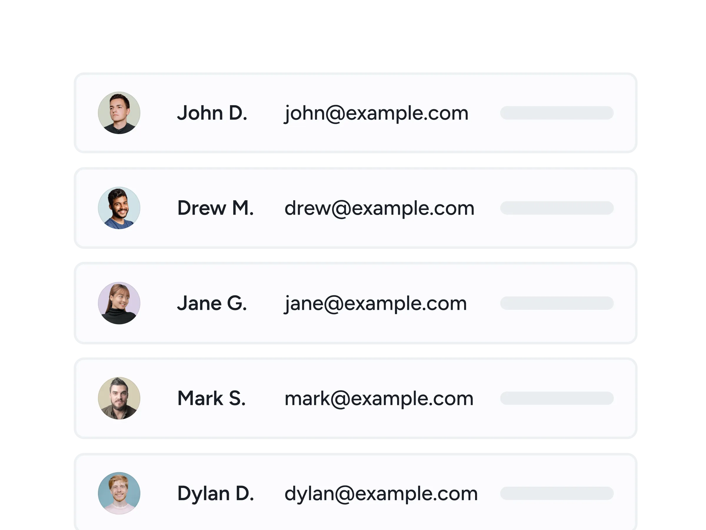 Recipient directory