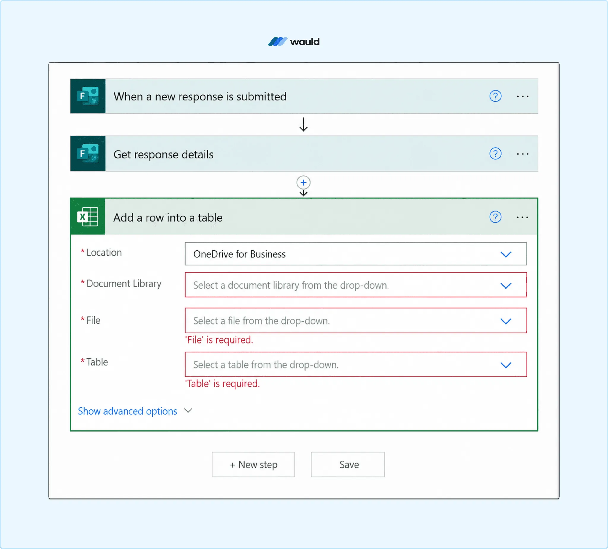 Illustration showing a Microsoft Forms survey on the left automatically generating a branded digital certificate on the right. A dotted workflow with user and automation icons connects the form submission to the certificate, representing automated certificate creation.