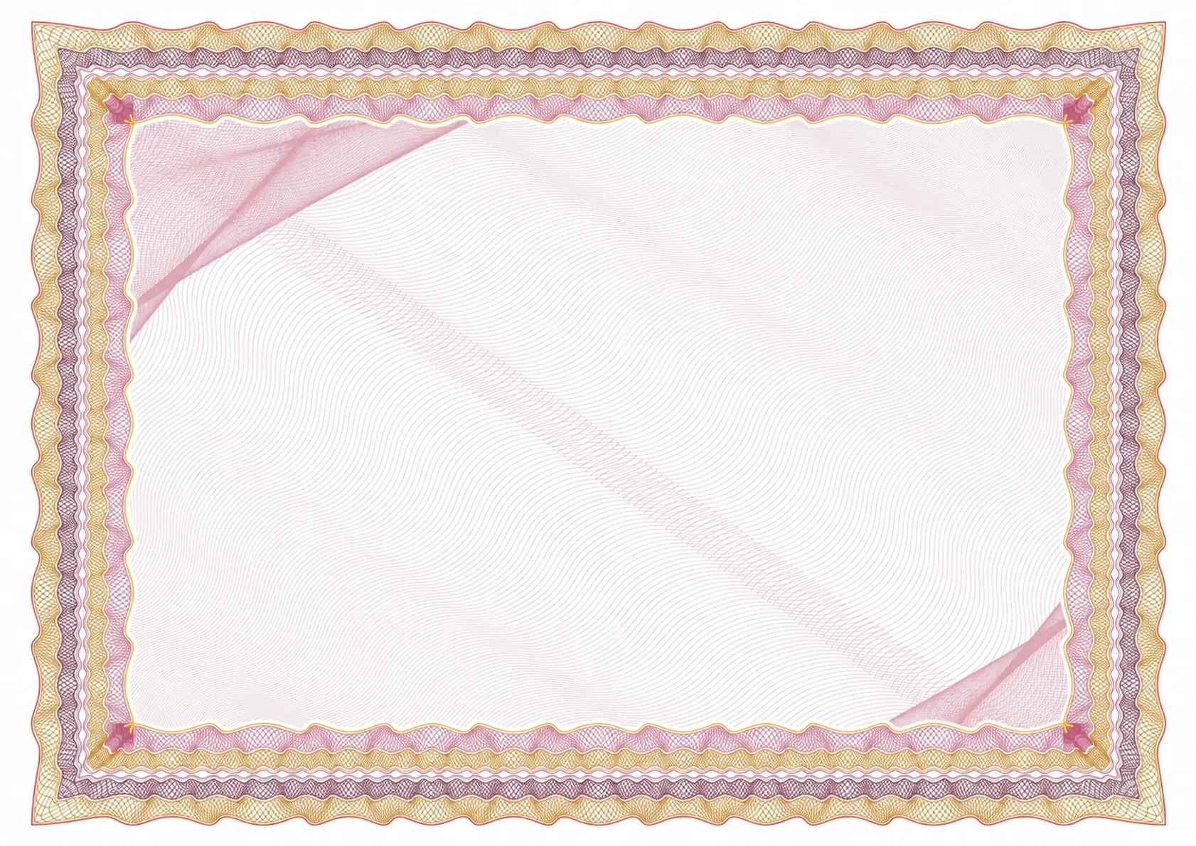Prestigious Professional Graduation Certificate Template