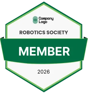 Professional and attractive green membership badge template