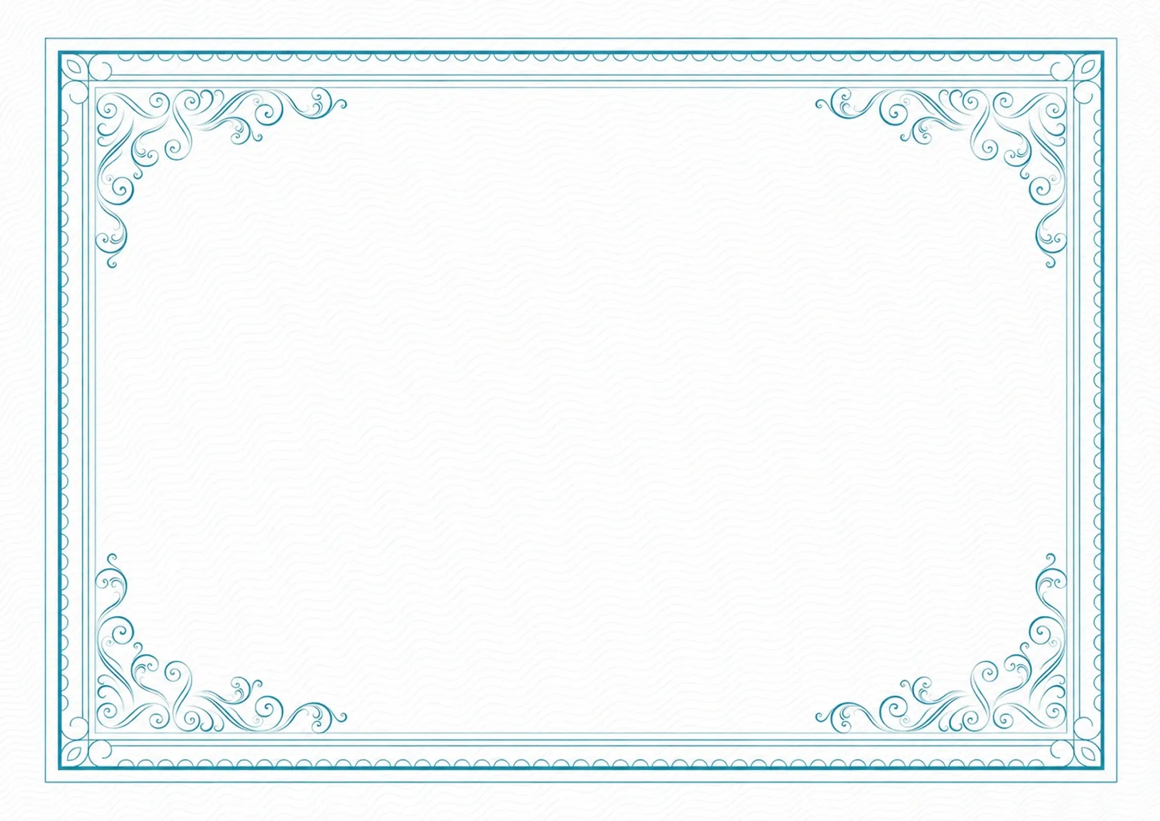 Professional and subtle CPD certificate template