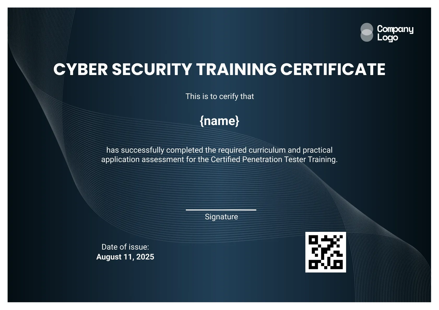 Robust Cyber Threat Management Certificate