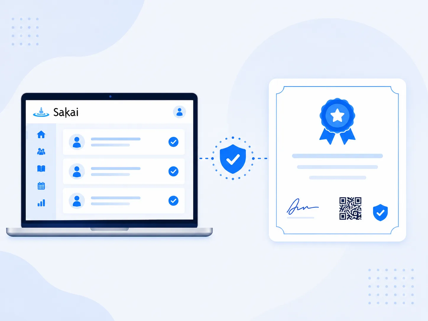 Sakai LMS Certificates: How to Issue Verifiable Credentials
