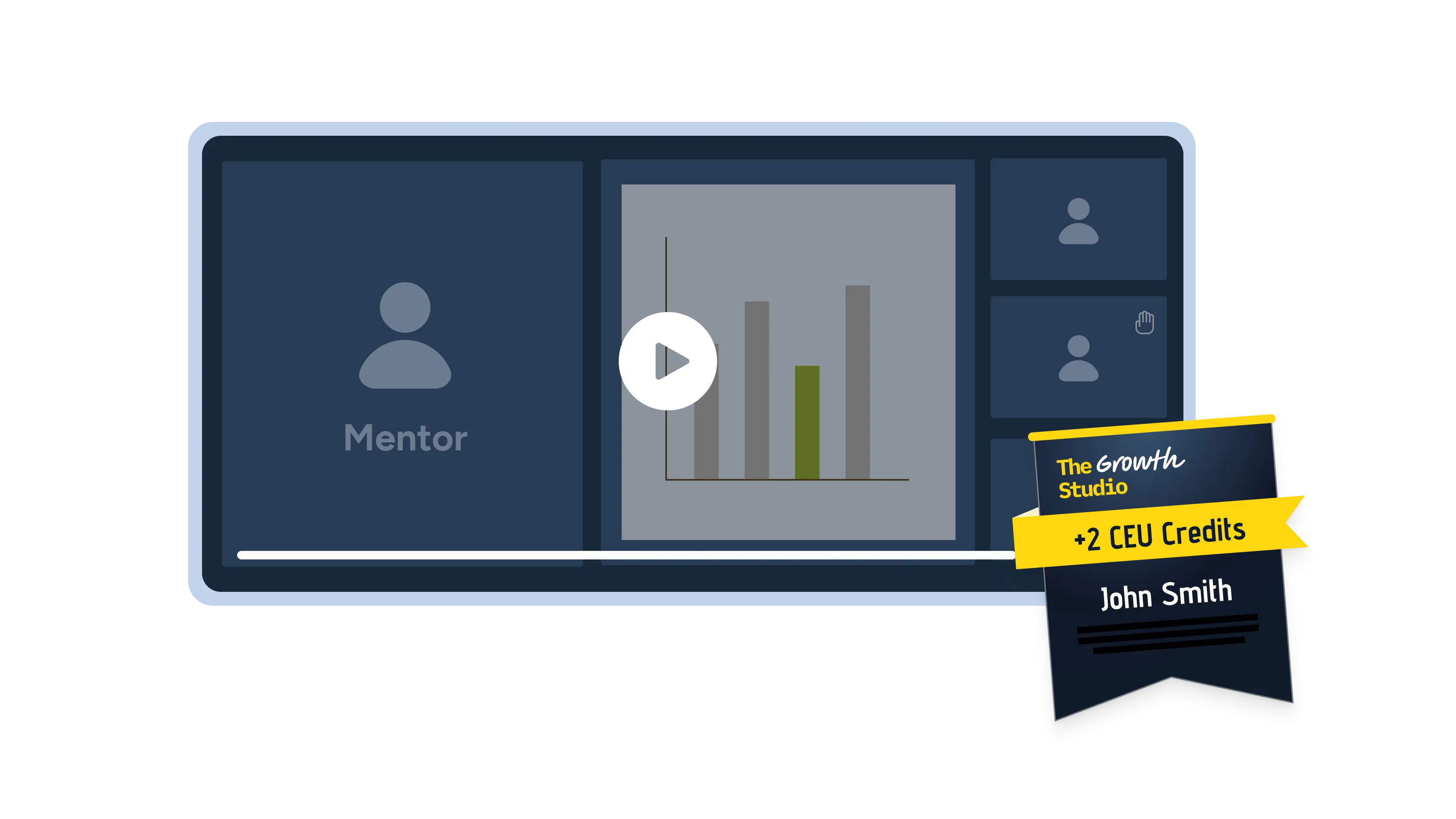 Watches the GoTo Webinar recording