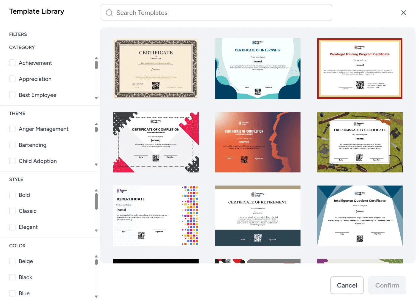 Wauld's template library